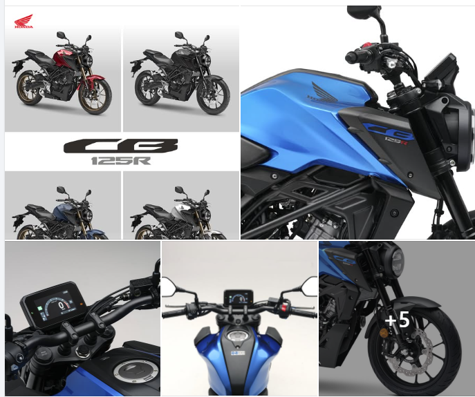 HONDA CB125R : la 125cc taillée pour la conduite urbaine